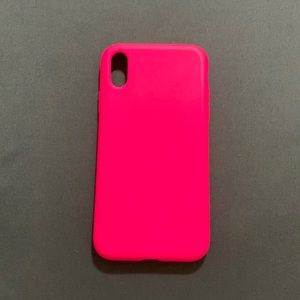 iPhone XR Hot pink case.